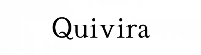 Quivira  font caratteri gratis