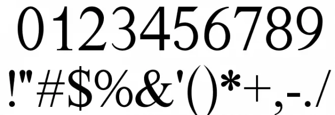 Quivira Font OTHER CHARS