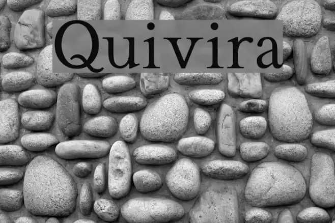 Quivira Font examples