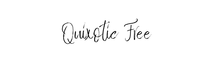 Quixotic Free  नि: शुल्क फ़ॉन्ट्स डाउनलोड