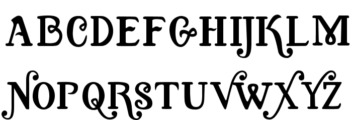 Quixotic, Haley Kershaw Font LOWERCASE