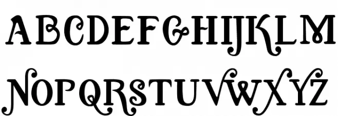 Quixotic, Haley Kershaw Шрифта строчной