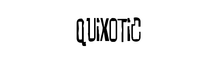 Quixotic  font caratteri gratis