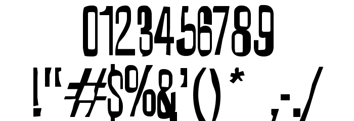 Quixotic Font OTHER CHARS
