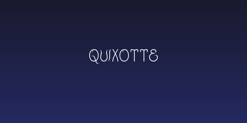 Quixotte Social Header