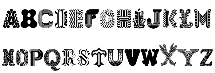 Quixoty フォント 小文字