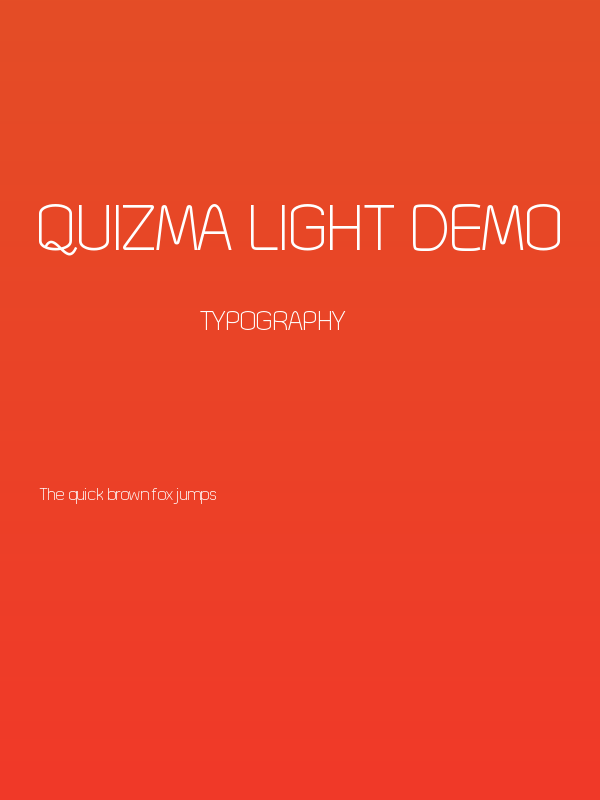 Quizma Light Demo Poster