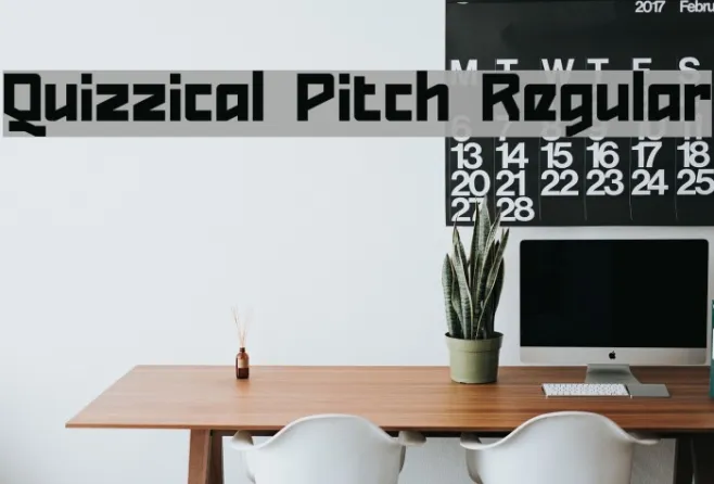 Quizzical Pitch Regular Example 3