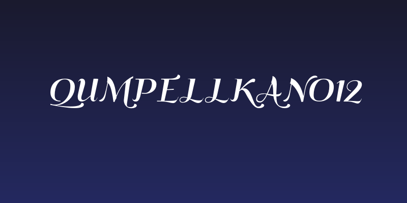 QumpellkaNo12 Social Header