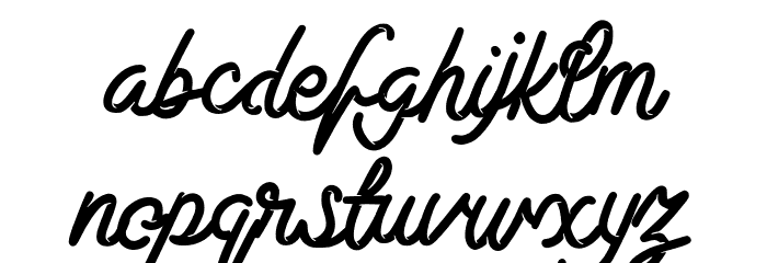 QunantyFREE Font LOWERCASE