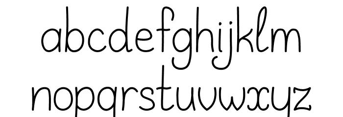 Qundart Font LOWERCASE