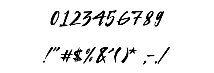 Qunka Demo Version Font OTHER CHARS
