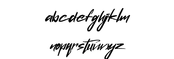 Qunka Demo Version Font LOWERCASE