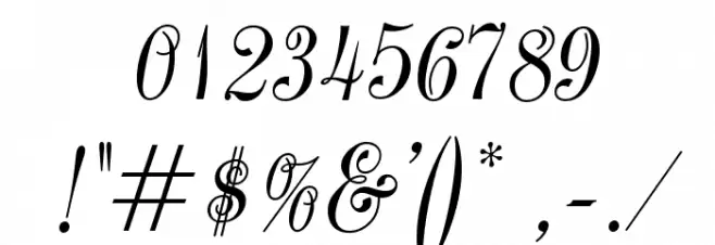 QuoOpti-Light Font OTHER CHARS