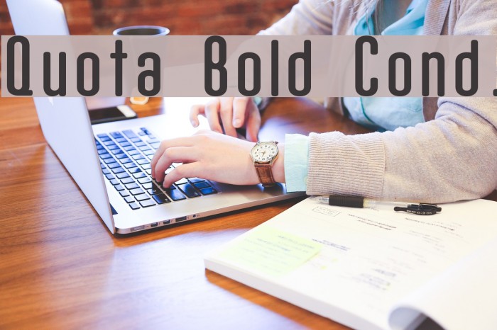 Quota Bold Cond. Example 3