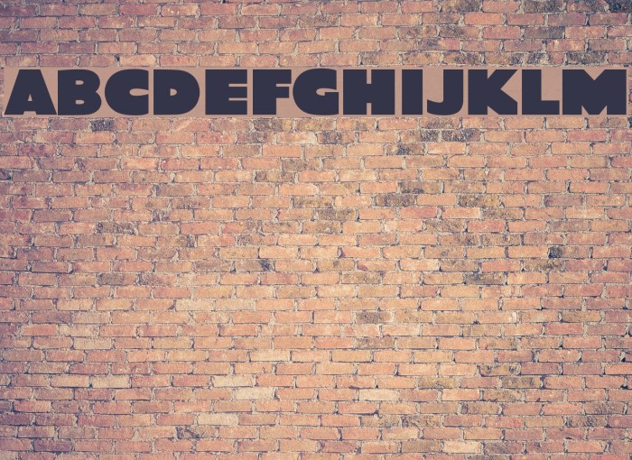 Quota Bold Font examples