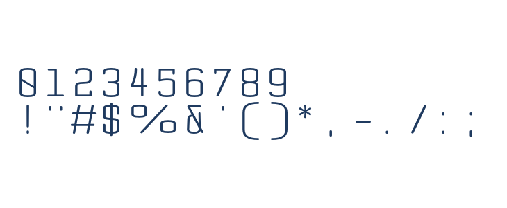 Quota Regular Ext. Other Characters