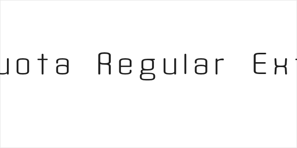 Quota Regular Ext. Logo