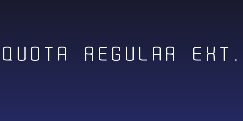 Quota Regular Ext. Social Header
