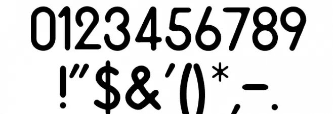 Quote Font OTHER CHARS