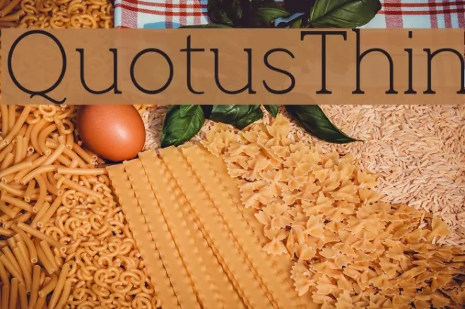 QuotusThin Example 1