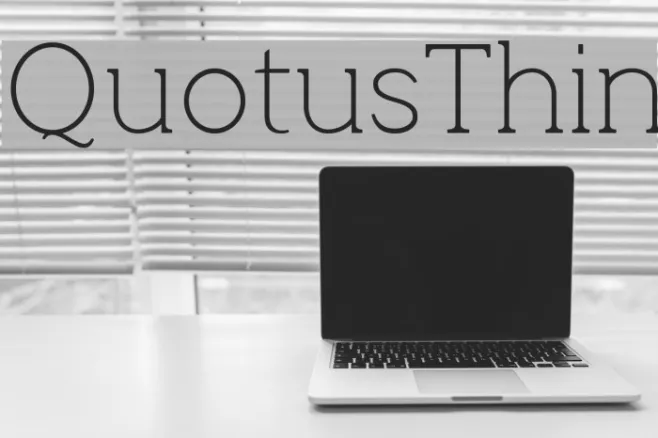 QuotusThin Example 3