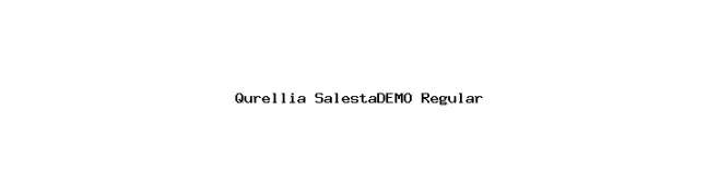 Qurellia SalestaDEMO Regular 