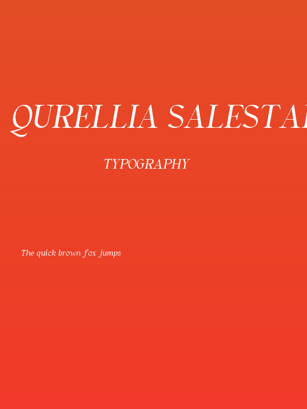 Qurellia SalestaDEMO Regular Poster