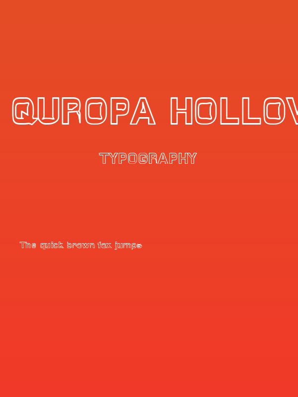 Quropa Hollow Poster