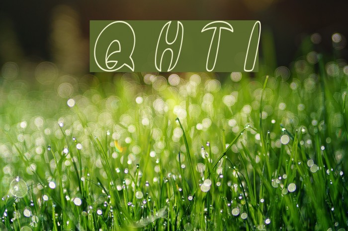 Qurve Hollow Thin Italic Fonte examples