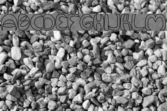 Qurve Hollow Font examples