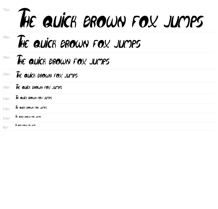 Qurve Thin Italic Waterfall