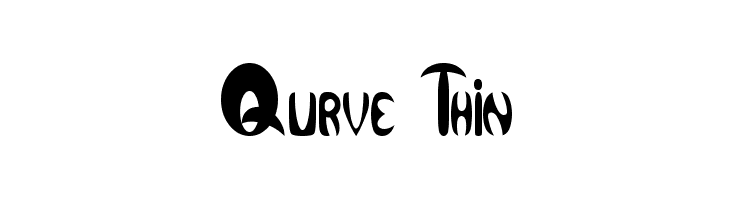 Qurve Thin  免费字体下载