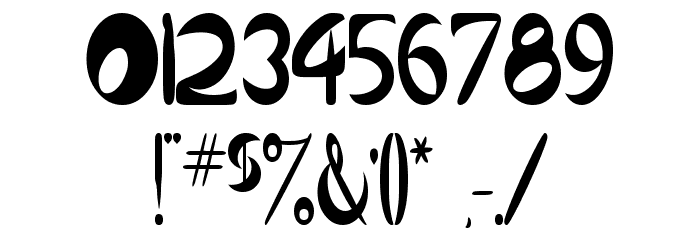 Qurve Thin Font OTHER CHARS