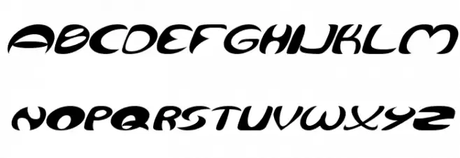 Qurve Wide Italic Fonte MAIÚSCULAS