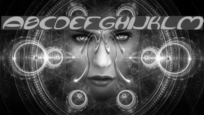 Qurve Wide Italic Font examples