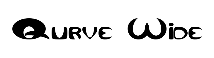 Qurve Wide  नि: शुल्क फ़ॉन्ट्स डाउनलोड