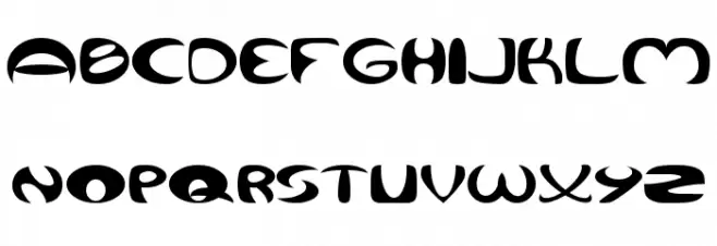 Qurve Wide Schriftart Groß