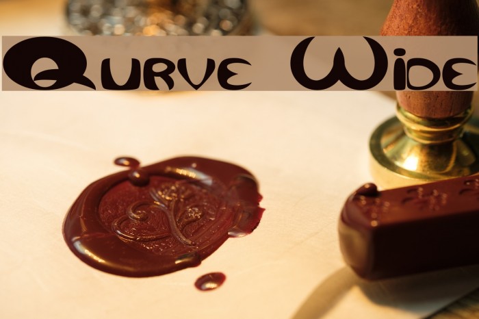 Qurve Wide Font examples