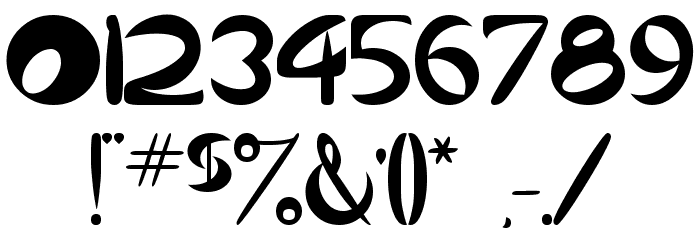 Qurve フォント その他の文字