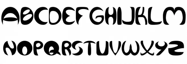 Qurve Schriftart Groß