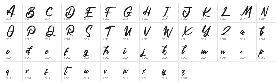 Qutapy FREE Character Map