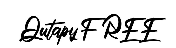 QutapyFREE  Free Fonts Download