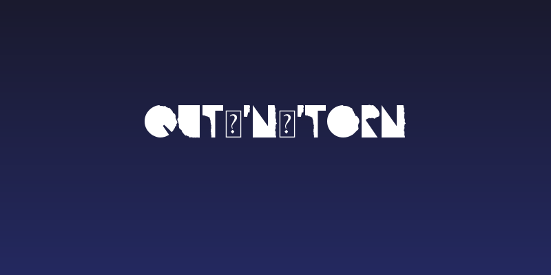 Qut'n'torn Social Header