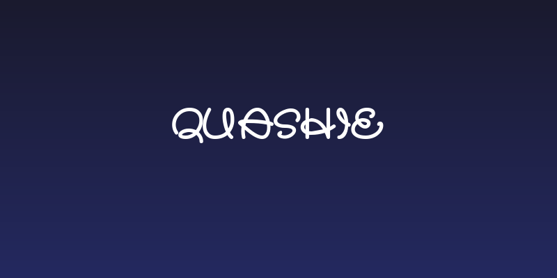 quashie Social Header