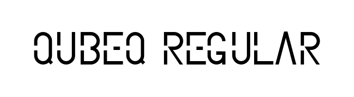 qubeq Regular Font