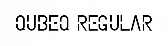 qubeq Regular  नि: शुल्क फ़ॉन्ट्स डाउनलोड