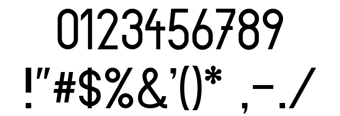 qubeq Regular Font OTHER CHARS