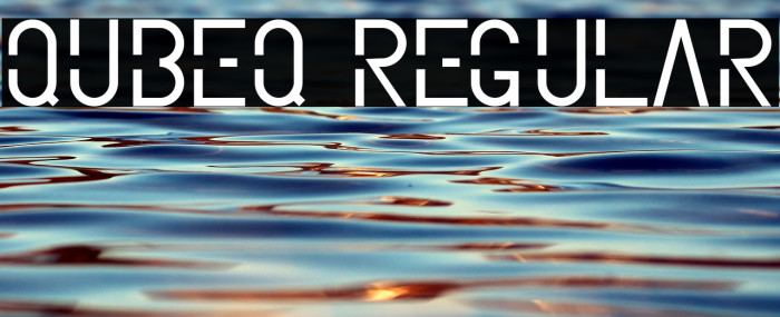 qubeq Regular Font examples
