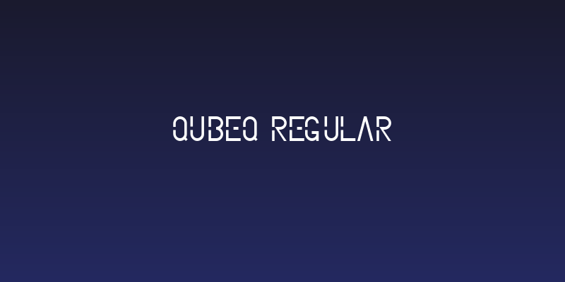 qubeq Regular Social Header